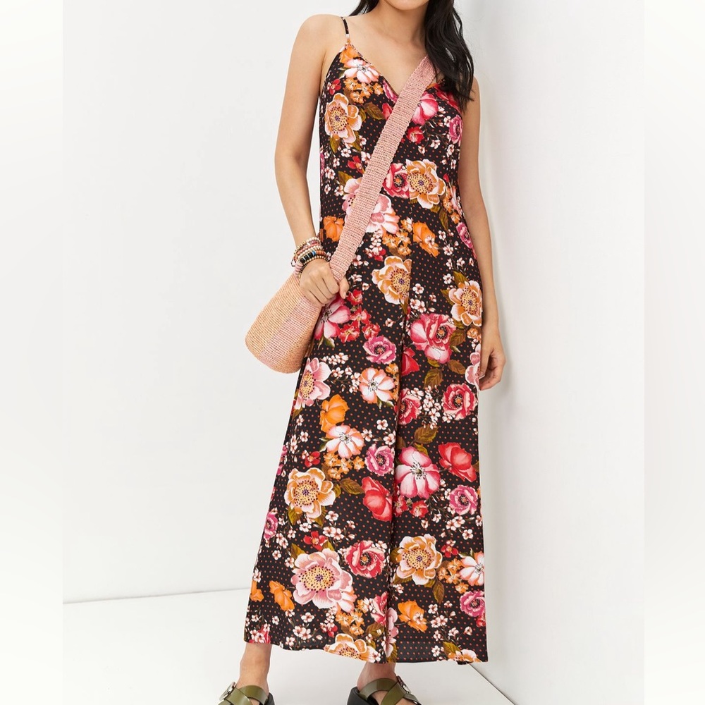 Anthropologie Floral Jumper